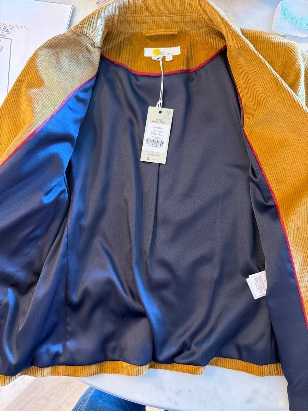 NWT Boden Blazer in Camel - Picture 13 of 16